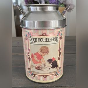 Vintage 1992 Good Housekeeping olive can